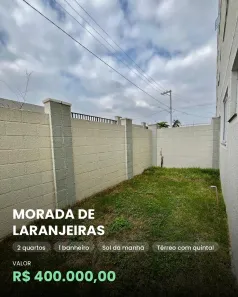 Apartamento com 2 Quartos à venda, 45m² no Morada de Laranjeiras, Serra