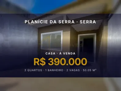 Casa com 2 Quartos à venda, 50m² no Planície da Serra, Serra