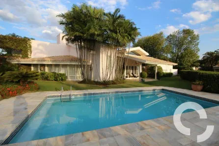 Casa de Condomínio com 4 Quartos para alugar, 628m² no Sítios de Recreio Gramado, Campinas