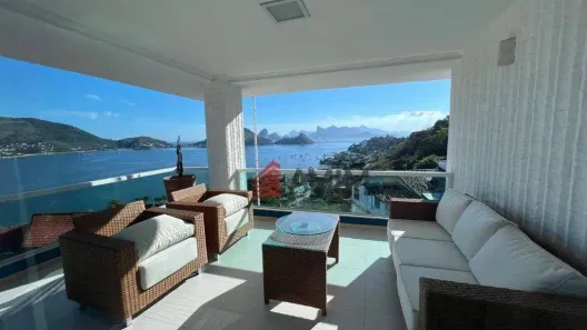 Casa de Condomínio com 5 Quartos à venda, 570m² no São Francisco, Niterói