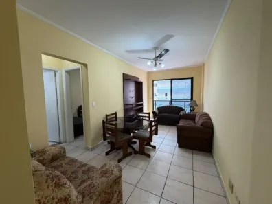 Apartamento com 1 Quarto para alugar, 63m² no Guilhermina, Praia Grande