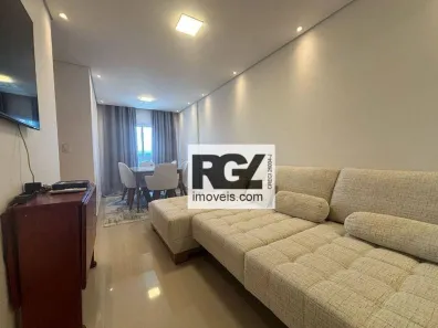 Apartamento com 2 Quartos à venda, 53m² no Embaré, Santos