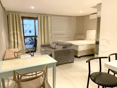 Apartamento com 1 Quarto para alugar, 52m² no Indianópolis, São Paulo