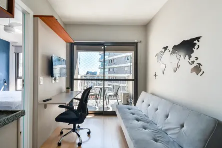 Apartamento com 1 Quarto à venda, 27m² no Vila Nova Conceição, São Paulo