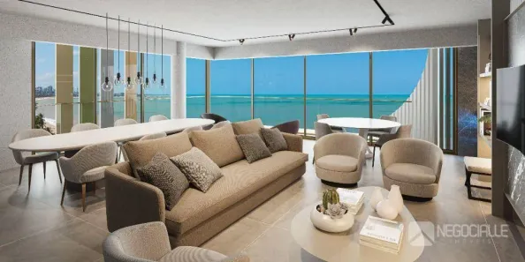 Apartamento com 3 Quartos à venda, 150m² no Cabo Branco, João Pessoa