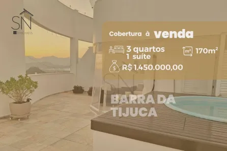 Cobertura com 3 Quartos à venda, 170m² no Barra da Tijuca, Rio de Janeiro