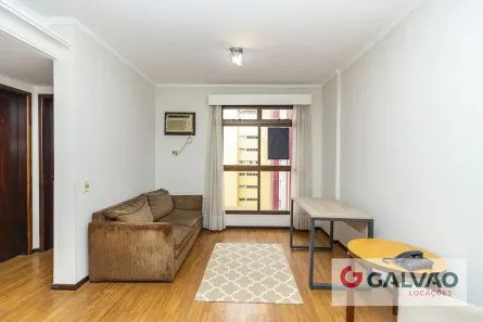 Apartamento com 1 Quarto para alugar, 42m² no Centro, Curitiba