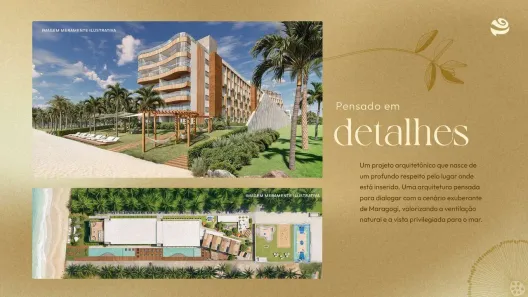 Apartamento com 1 Quarto à venda, 32m² no Barra Grande, Maragogi