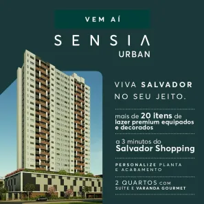 Apartamento com 2 Quartos à venda, 63m² no Stiep, Salvador