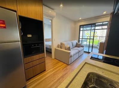 Apartamento com 1 Quarto para alugar, 42m² no Jardim das Acácias, São Paulo