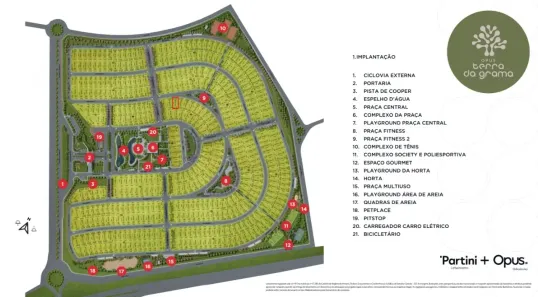 Lote/Terreno à venda, 469m² no Condomínio Opus 1 - Terra da Grama, Senador Canedo