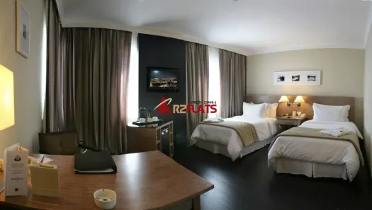 Flat com 1 Quarto à venda, 29m² no Cidade Monções, São Paulo