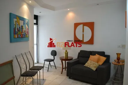Flat com 1 Quarto para alugar, 33m² no Indianópolis, São Paulo