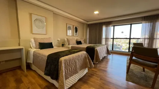 Flat com 1 Quarto para alugar, 49m² no Jardim dos Estados, Campo Grande