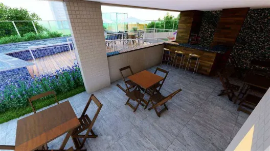 Apartamento com 2 Quartos à venda, 75m² no Caiçara, Praia Grande