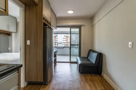 Apartamento com 1 Quarto para alugar, 40m² no Jardim das Acácias, São Paulo