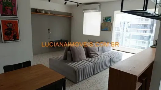 Apartamento com 1 Quarto para alugar, 56m² no Jardim Paulistano, São Paulo