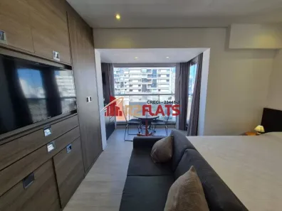 Apartamento com 1 Quarto para alugar, 28m² no Vila Olímpia, São Paulo