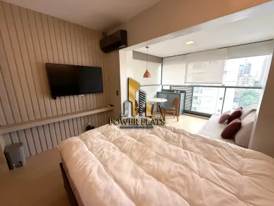 Flat com 1 Quarto para alugar, 35m² no Vila Cordeiro, São Paulo