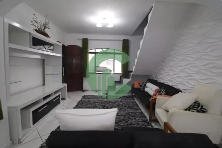 Sobrado com 4 Quartos à venda, 140m² no Jardim Santo André, Santo André