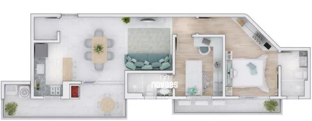 Apartamento com 2 Quartos à venda, 117m² no Saguaçu, Joinville