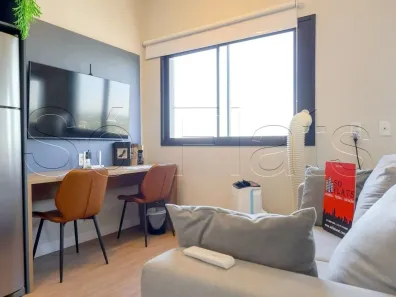 Flat com 1 Quarto para alugar, 24m² no Pinheiros, São Paulo