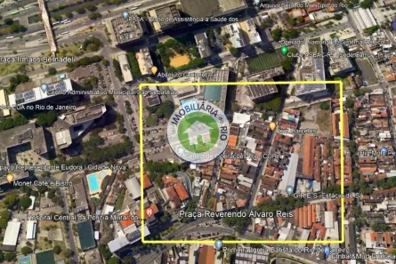 Lote/Terreno à venda, 208m² no Cidade Nova, Rio de Janeiro