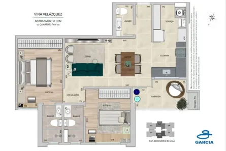 Apartamento com 2 Quartos à venda, 72m² no Gutierrez, Belo Horizonte