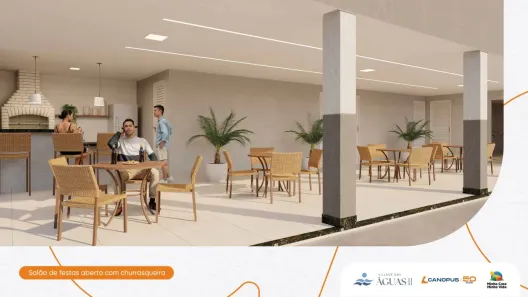 Apartamento com 2 Quartos à venda, 40m² no Maiobinha, São José de Ribamar