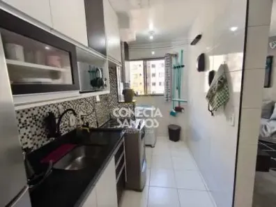Apartamento com 2 Quartos à venda, 51m² no Parque São Vicente, São Vicente