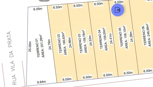 Lote/Terreno à venda, 160m² no Centro, Eusébio