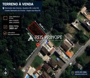 Lote/Terreno à venda, 360m² no Pontal (Cunhambebe), Angra dos Reis