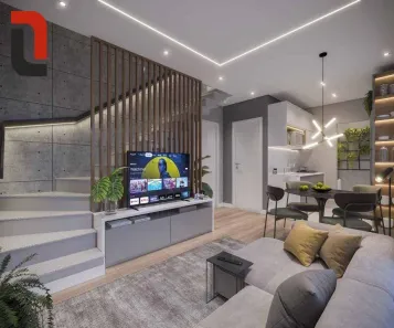 Apartamento com 1 Quarto à venda, 33m² no Bairro Alto, Curitiba
