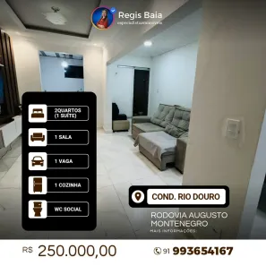 Apartamento com 2 Quartos à venda, 82m² no Tenoné, Belém