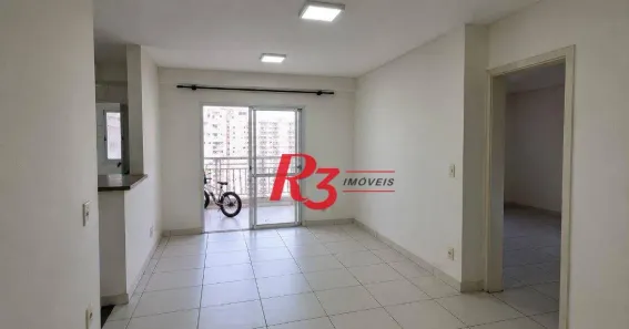 Apartamento com 2 Quartos para alugar, 64m² no Marapé, Santos