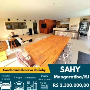 Casa de Condomínio com 5 Quartos à venda, 250m² no Sahy, Mangaratiba