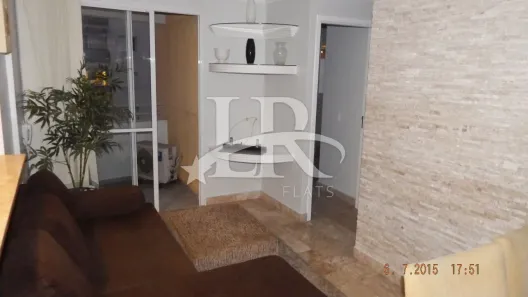 Flat com 1 Quarto para alugar, 45m² no Itaim Bibi, São Paulo