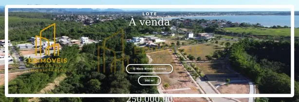 Lote/Terreno à venda, 300m² no Nova Almeida Centro, Serra