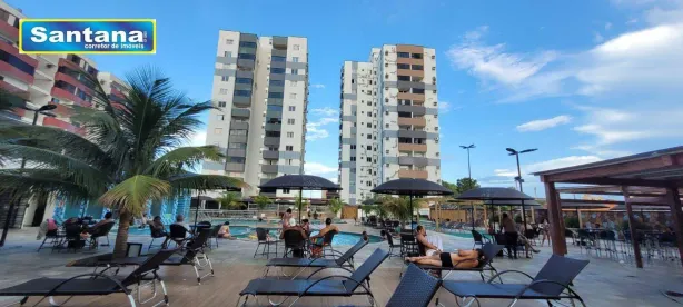 Apartamento com 2 Quartos à venda, 58m² no Setor Oeste, Caldas Novas