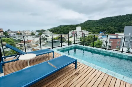 Apartamento com 2 Quartos à venda, 59m² no Jurerê Internacional, Florianópolis