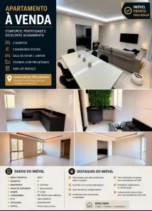 Apartamento com 2 Quartos à venda, 63m² no Jardim Eldorado, São Luís