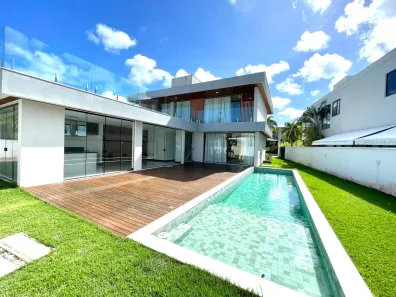 Casa de Condomínio com 4 Quartos para alugar, 200m² no Alphaville (Abrantes), Camaçari