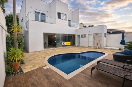 Casa de Condomínio com 5 Quartos para venda ou aluguel, 298m² no Residencial Beira da Mata, Indaiatuba