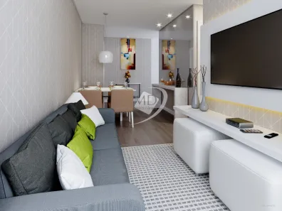 Apartamento com 2 Quartos à venda, 51m² no Vila Guiomar, Santo André