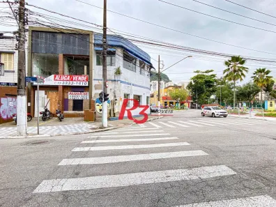 Ponto Comercial para alugar, 334m² no Marapé, Santos