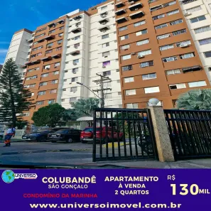 Apartamento com 2 Quartos à venda, 60m² no Colubande, São Gonçalo