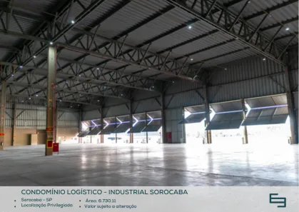 Galpão/Depósito/Armazém para alugar, 6730m² no Iporanga, Sorocaba