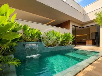 Casa de Condomínio com 3 Quartos à venda, 208m² no Loteamento Alphaville Araçatuba, Araçatuba