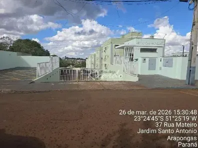Apartamento com 2 Quartos à venda, 44m² no Vila Sampaio, Arapongas