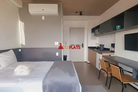 Flat com 1 Quarto para alugar, 25m² no Jardim Paulista, São Paulo
